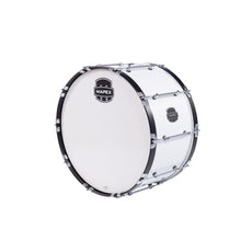 Mapex Quantum Mark II Marching Bass Drum - 26" x 14" - Gloss White