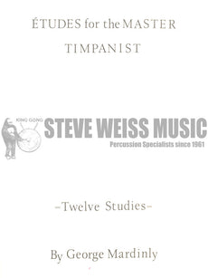 Mardinly-Etudes for the Master Timpanist