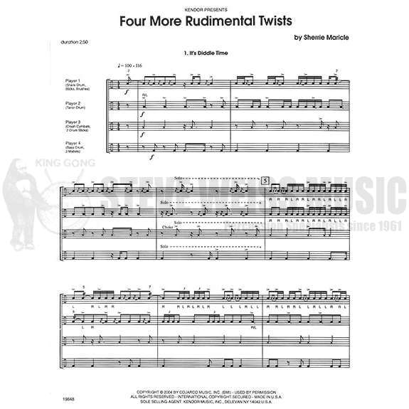 Maricle-Four More Rudimental Twists P SP