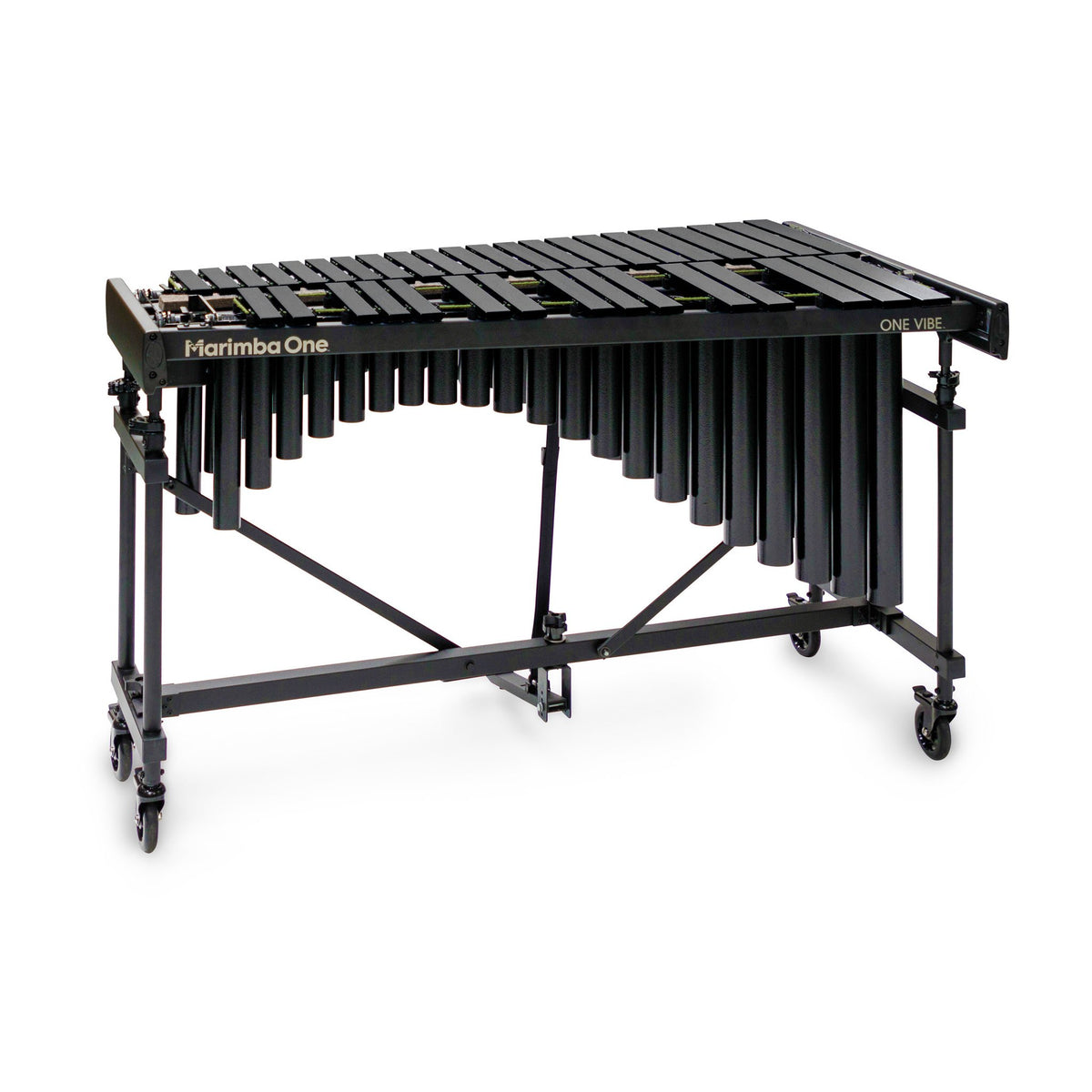 Marimba One 3.0 One Vibe Vibraphone - Black Bars 9004 Angle
