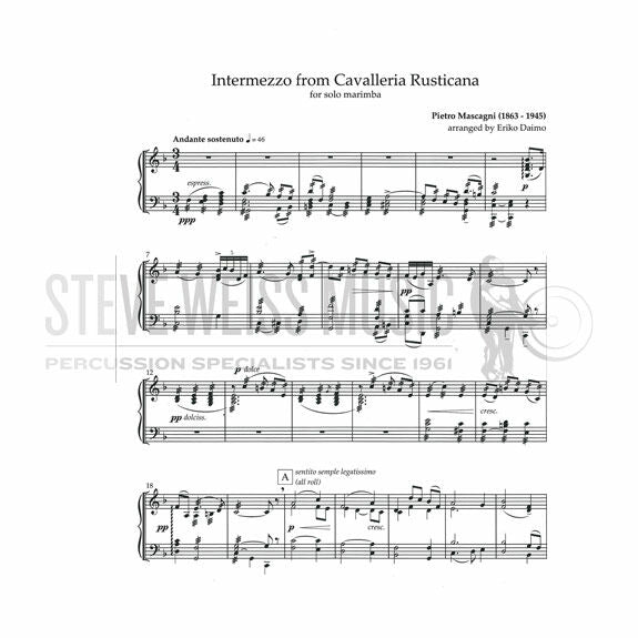 Mascagni-Intermezzo from Cavelleria Rusticana arr. Daimo-M