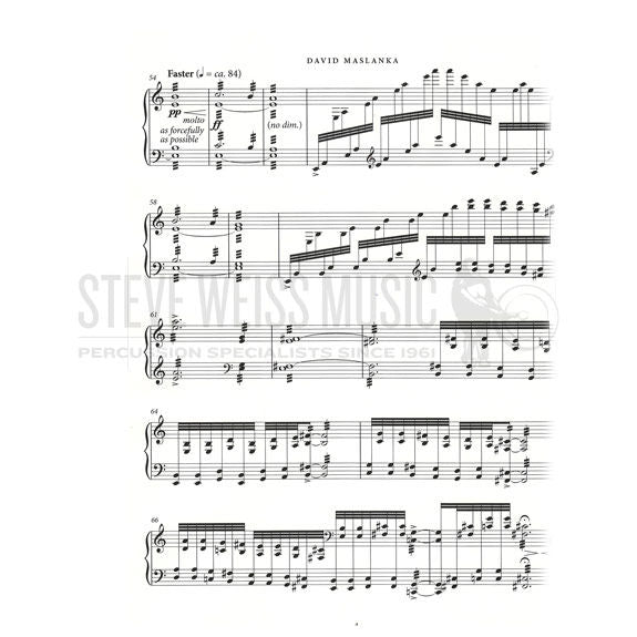 Maslanka-Solemn Music, A-M