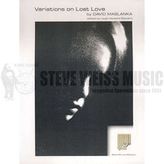 Maslanka-Variations on Lost Love-M