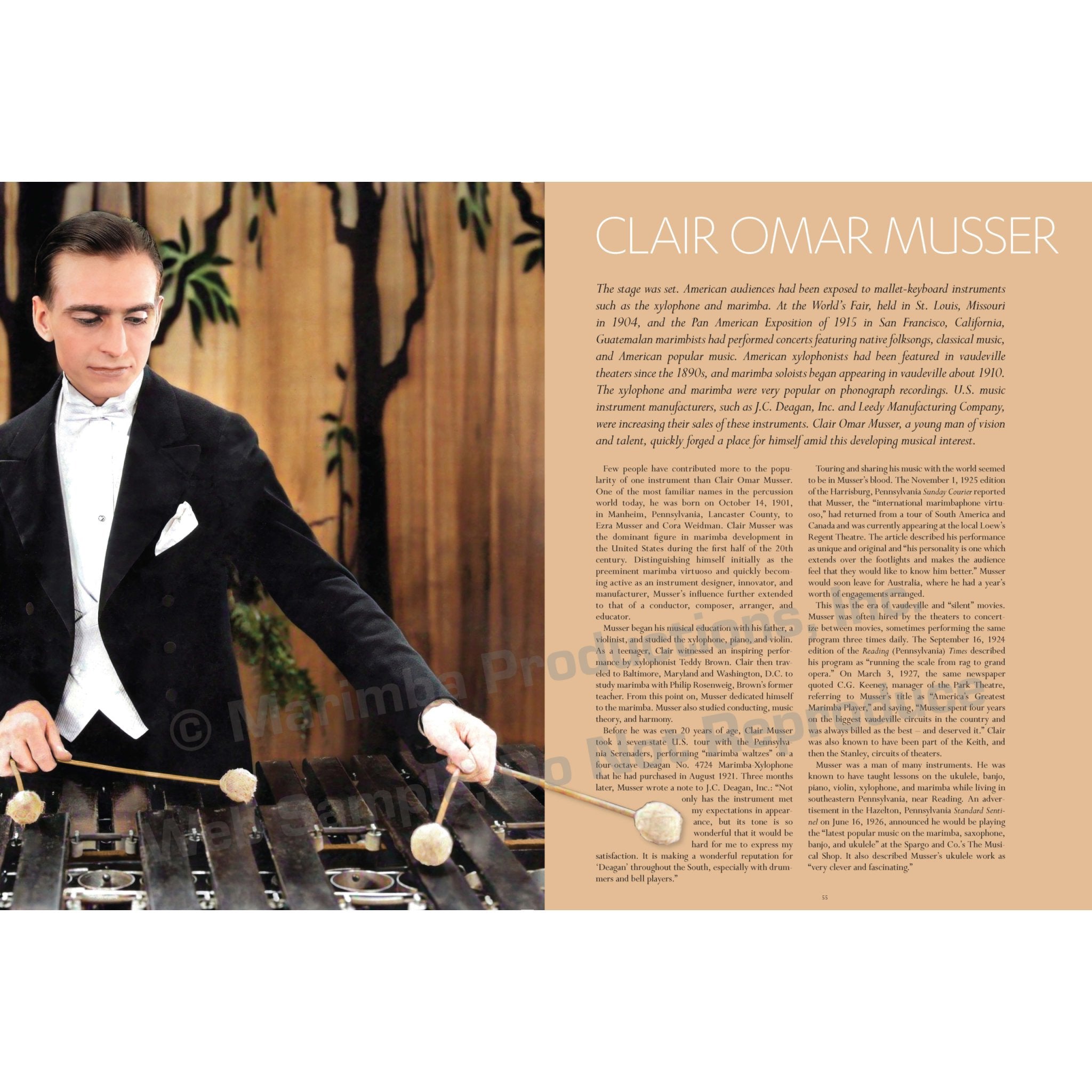 Masters of the Marimba Claire Omar Musser