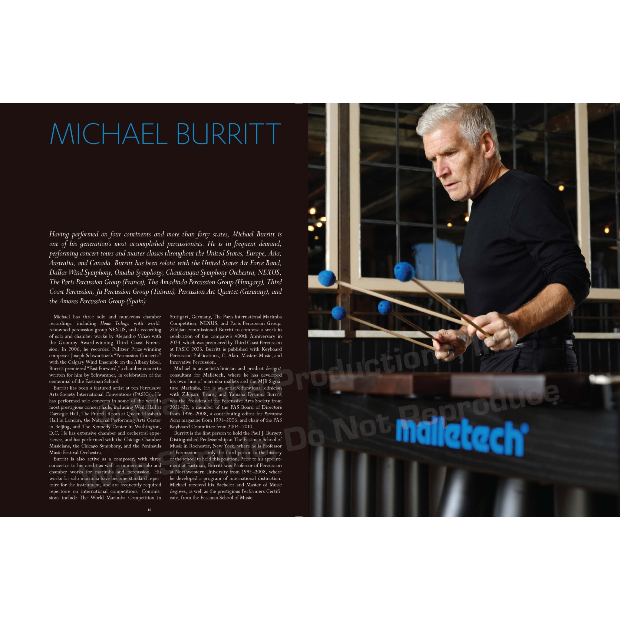 Masters of the Marimba Michael Burritt
