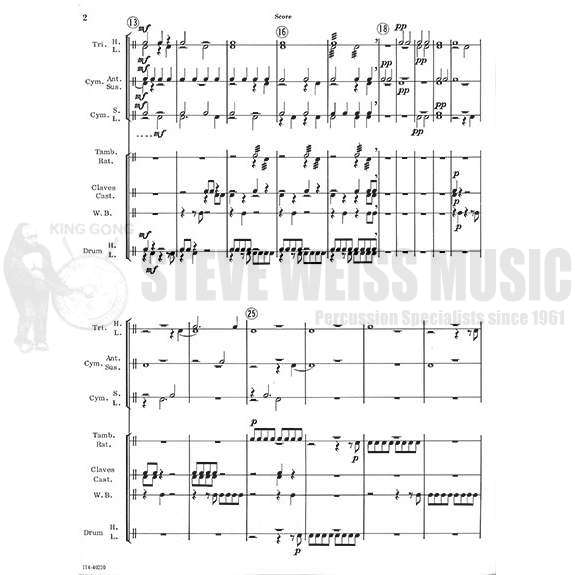 Maves-Fugue for Percussion(SP)-P