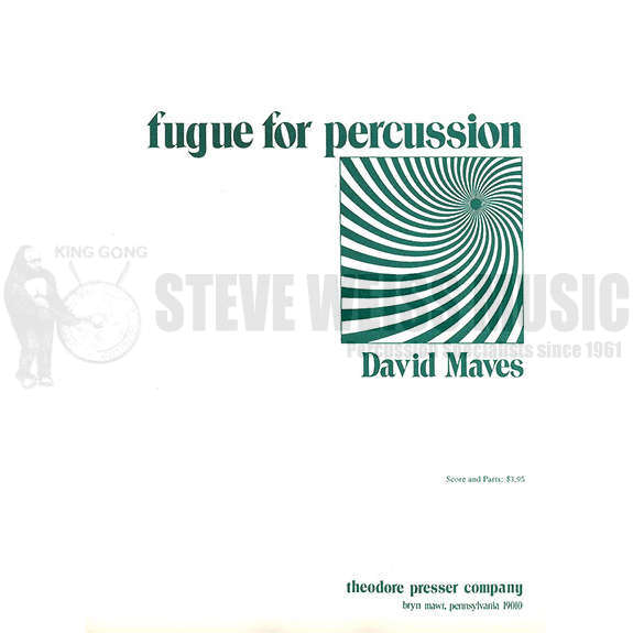 Maves-Fugue for Percussion(SP)-P