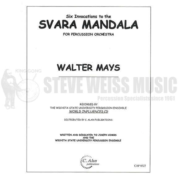 Mays-Six Invocations to the Svara Mandala (SP)-B/V/C/M/X/P/CEL/P