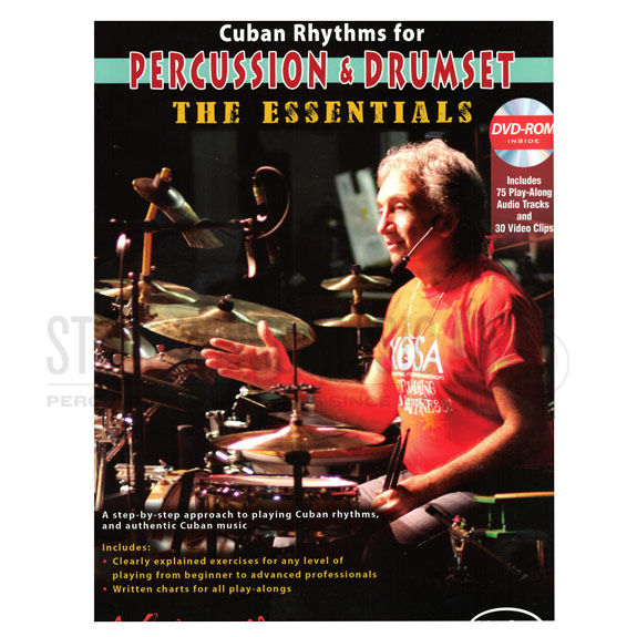 Mazza-Cuban Rhythms for Percussion & Drumset (book w/DVD)