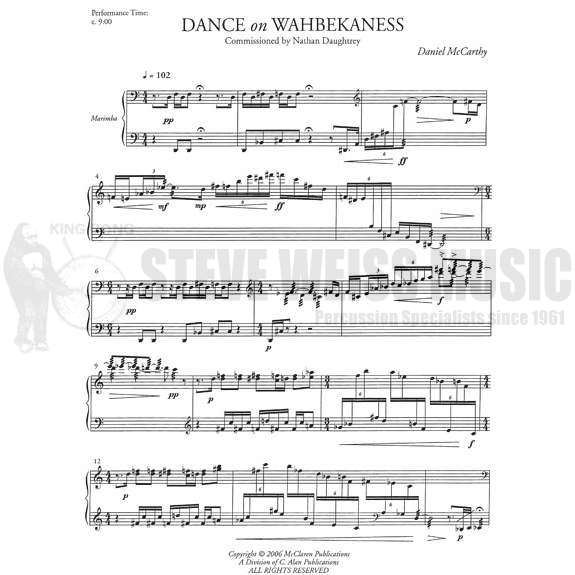 McCarthy-Dance on Wahbekaness-M (5 oct)