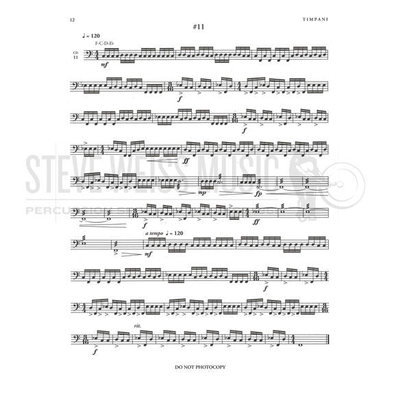 McClaren/D-Book of Percussion Audition Music, The (Online Audio Access Included)