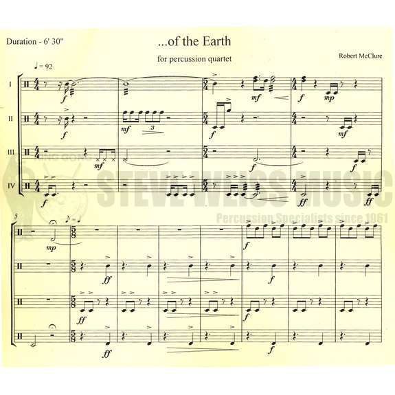 McClure-...of the Earth (SP)-P