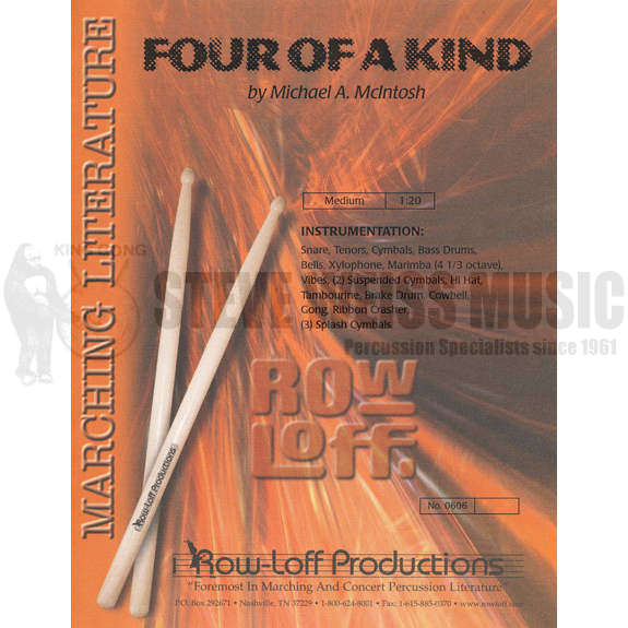 Mcintosh-Four of a Kind (SP)-B/V/X/M/P/drumline Feature only-no CD