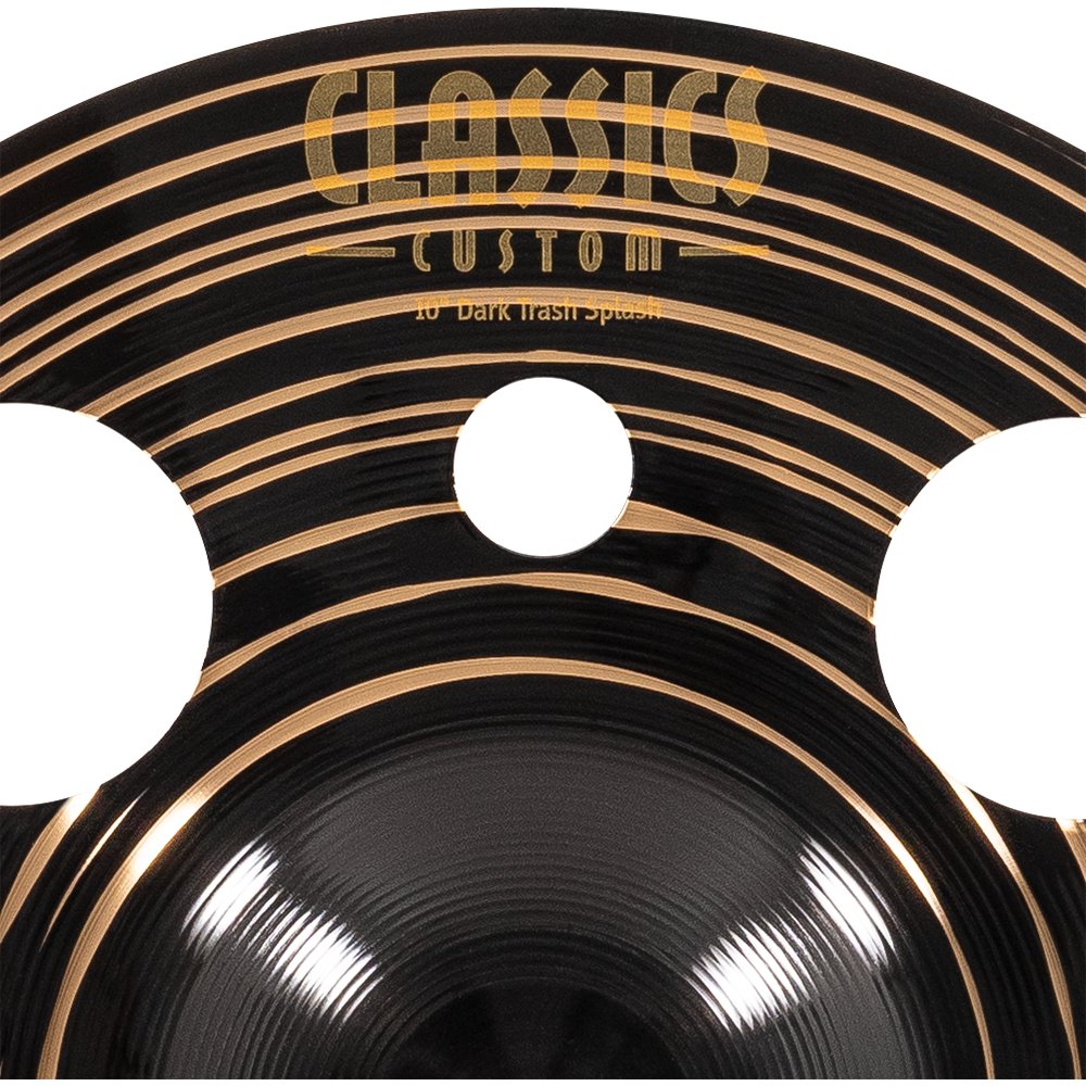 Meinl 10" Classics Custom Dark Trash Splash Cymbal - Image 5
