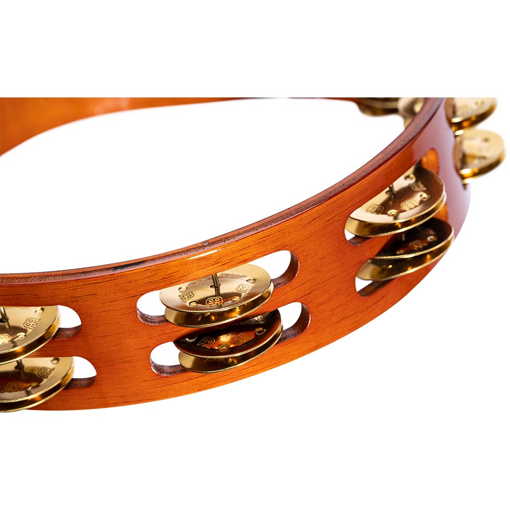 Meinl 10" Headless Double Row Tambourine-Brass Jingles - Image 4