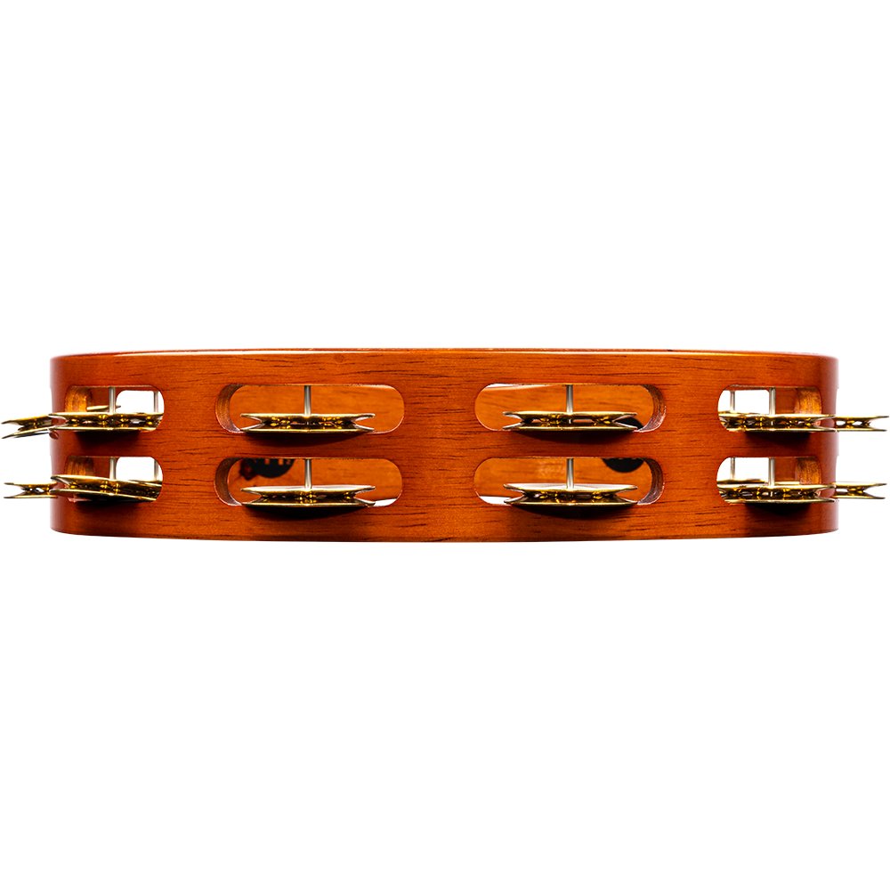 Meinl 10" Headless Double Row Tambourine-Brass Jingles - Image 5