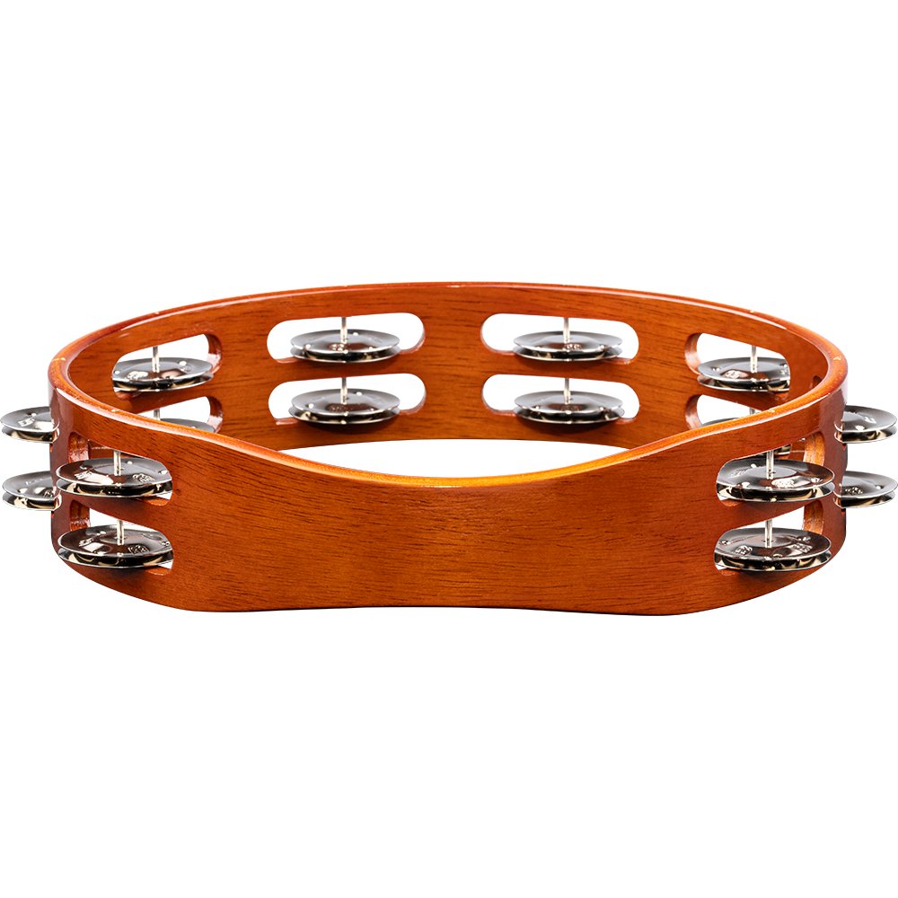 Meinl 10" Headless Double Row Tambourine-Steel Jingles - Image 2