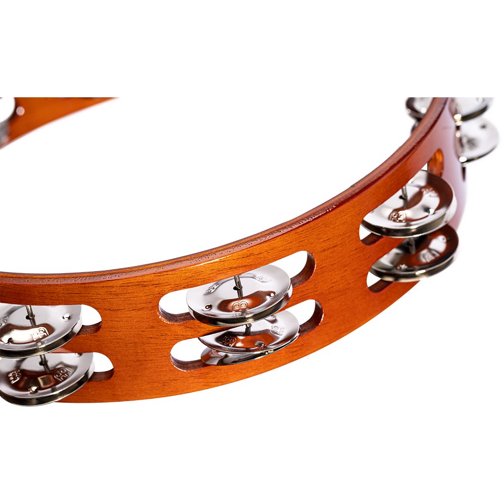 Meinl 10" Headless Double Row Tambourine-Steel Jingles - Image 4