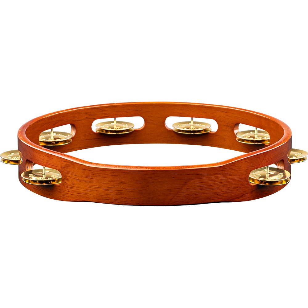 Meinl 10" Headless Single Row Tambourine-Brass Jingles - Image 2