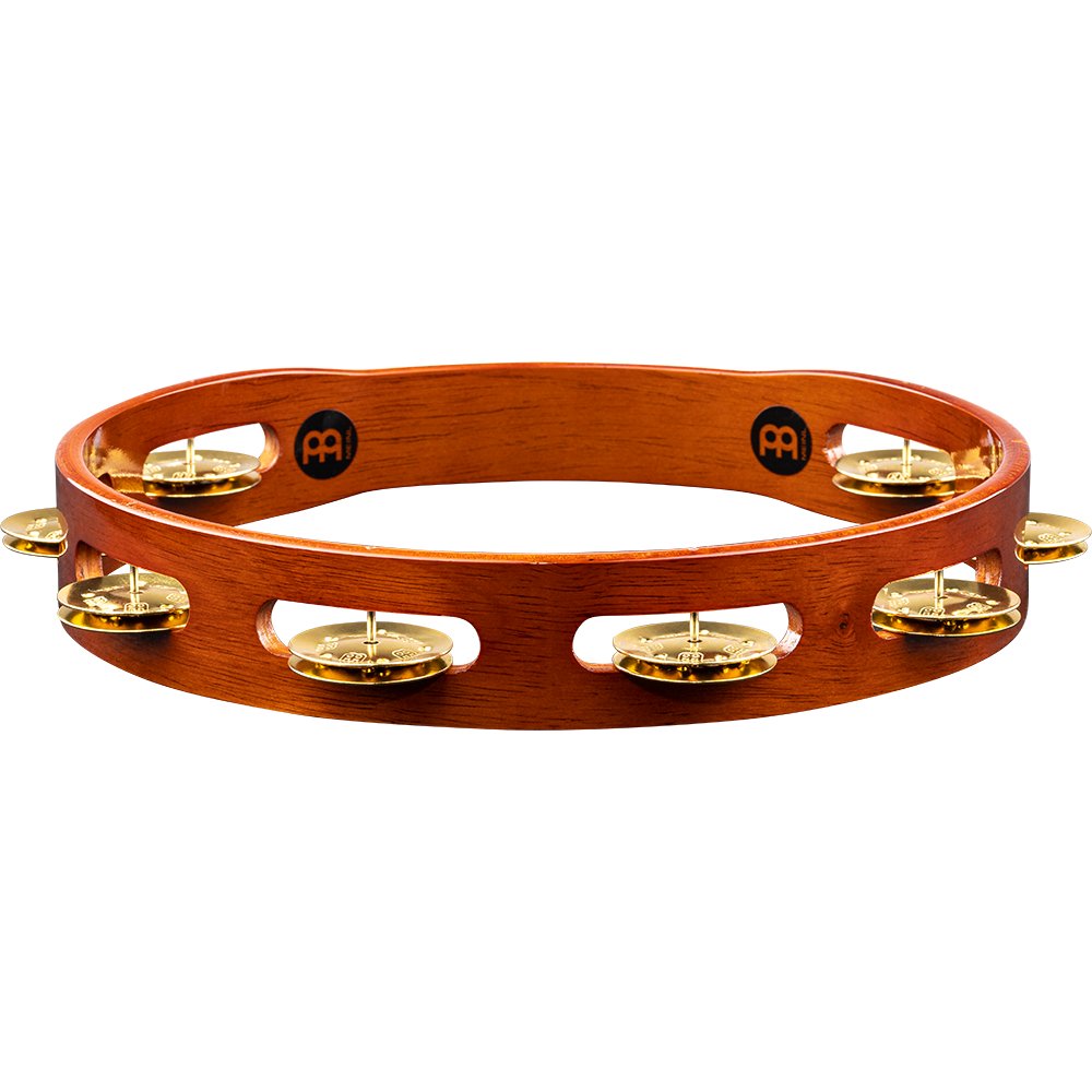 Meinl 10" Headless Single Row Tambourine-Brass Jingles - Image 3