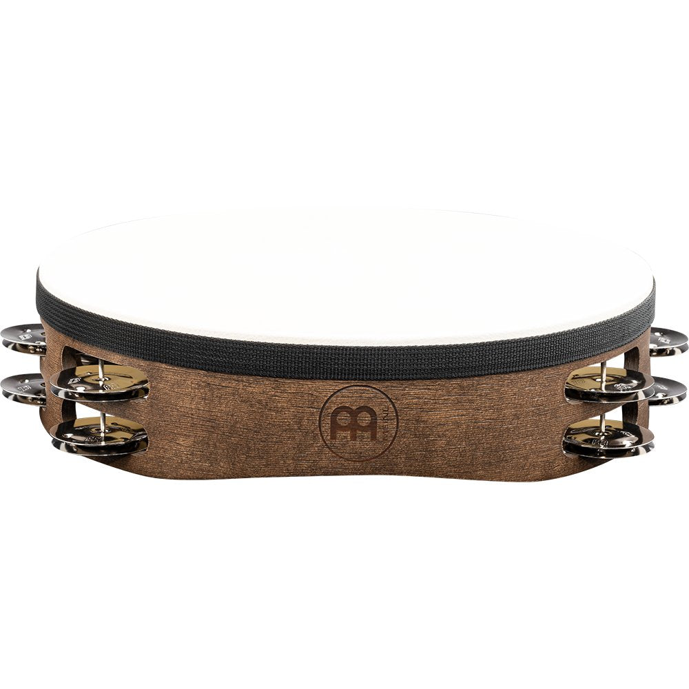 Meinl 10" Traditional Double Row Tambourine - Steel Jingles - Image 1