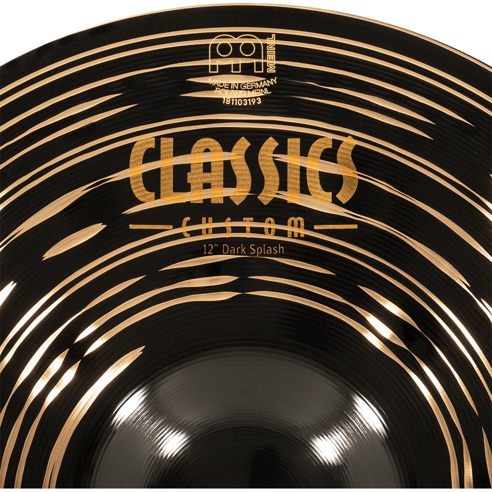 Meinl 12" Classics Custom Dark Splash Cymbal - Image 5