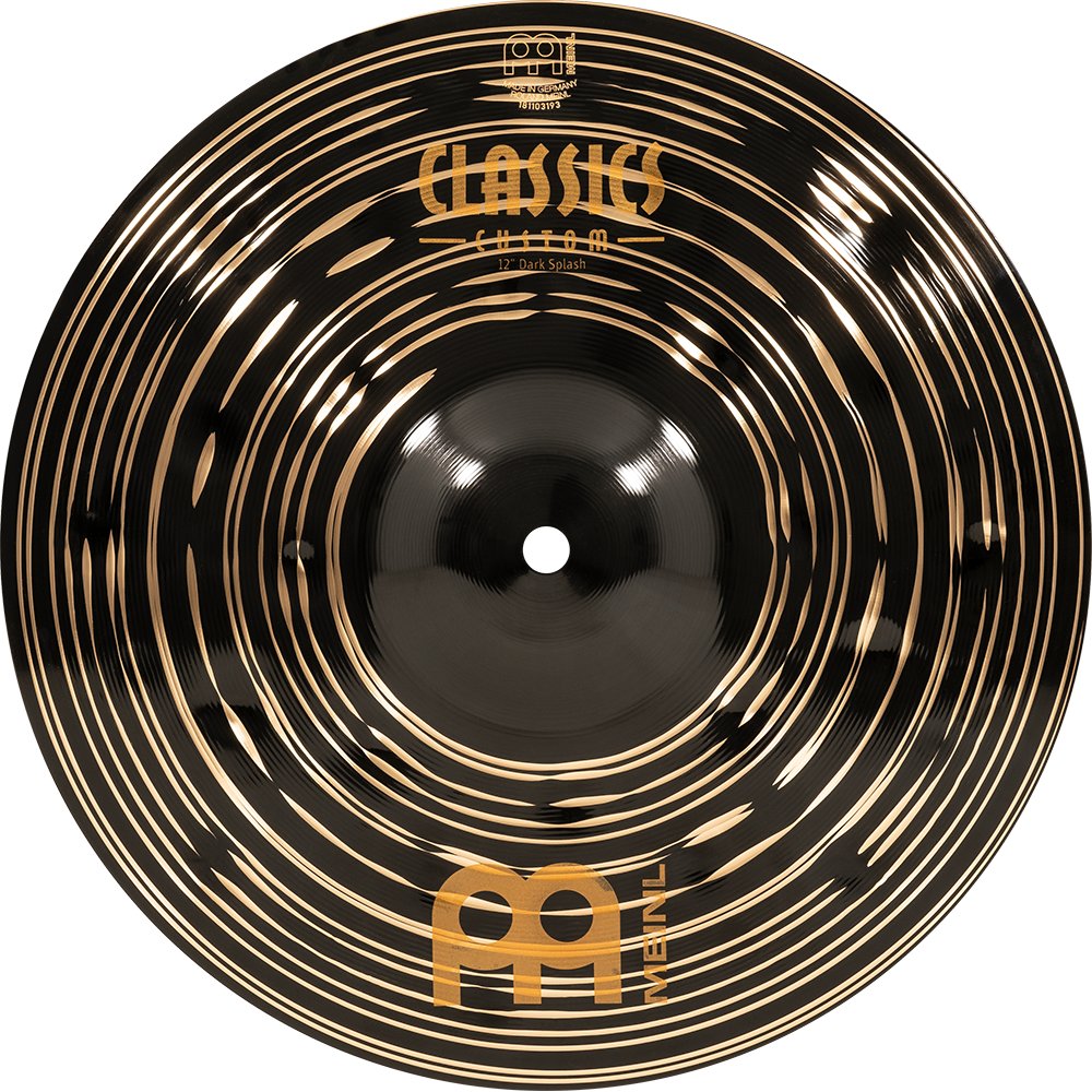 Meinl 12" Classics Custom Dark Splash Cymbal - Image 6
