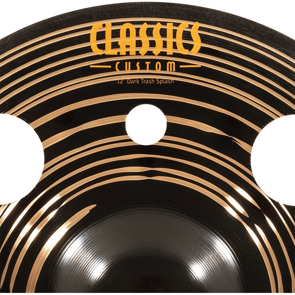 Meinl 12" Classics Custom Dark Trash Splash Cymbal - Image 5