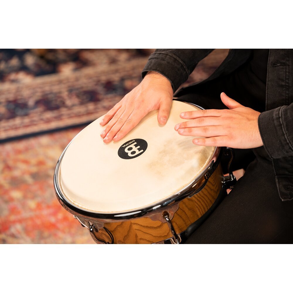 Meinl 12" Floatune Series American White Ash Djembe - Image 5