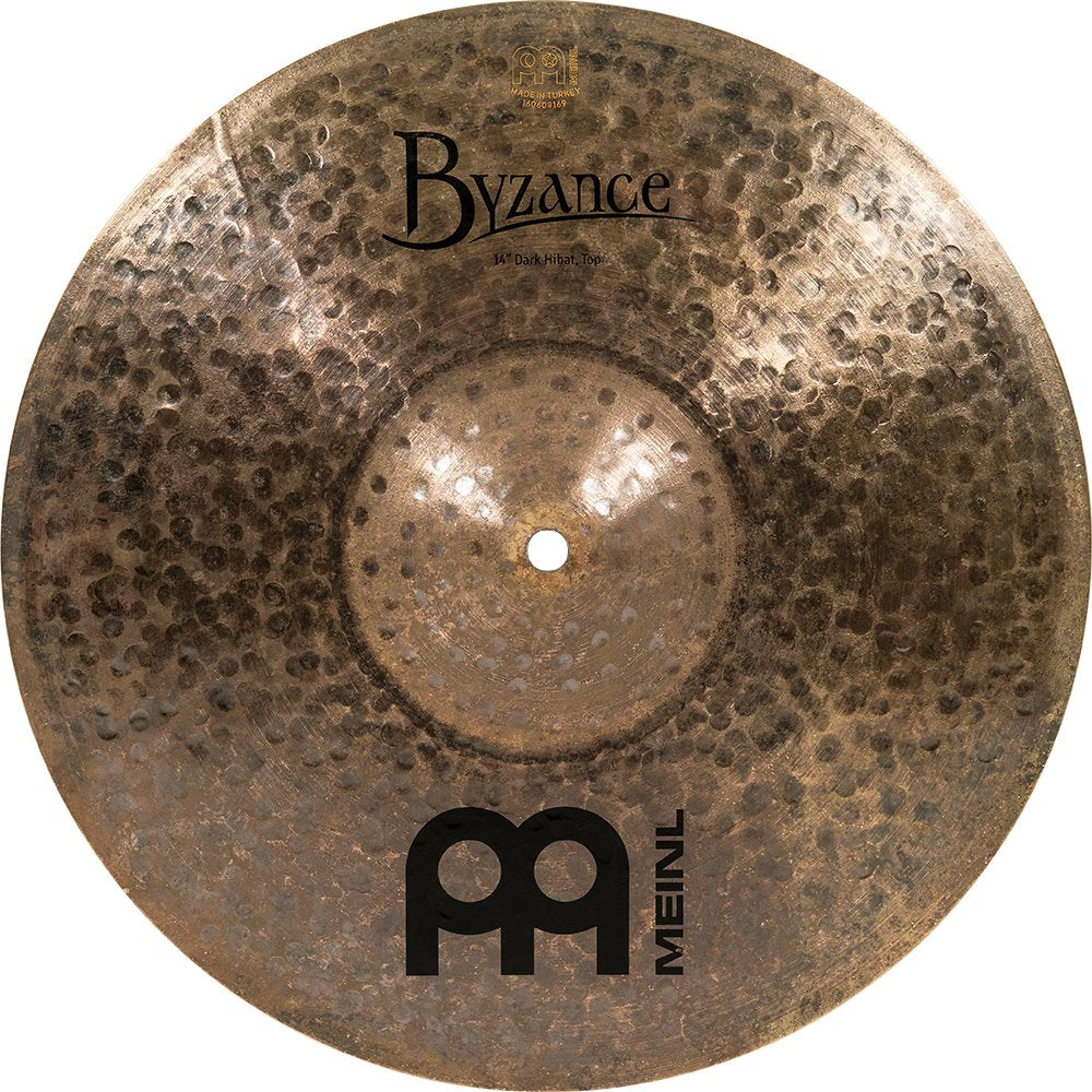 Meinl 14" Byzance Dark Hi-Hat Cymbals - Image 4