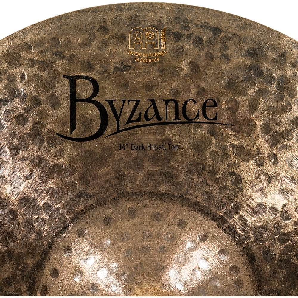 Meinl 14" Byzance Dark Hi-Hat Cymbals - Image 6