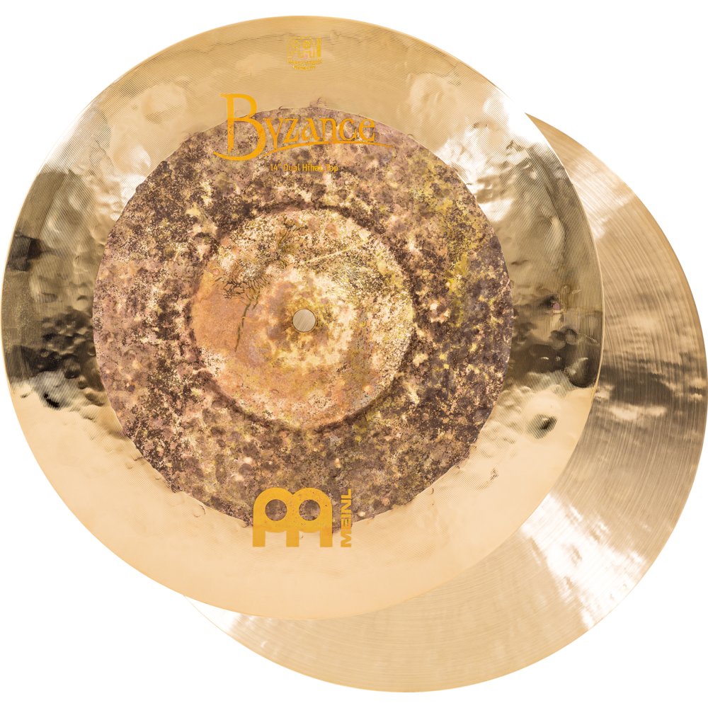 Meinl 14" Byzance Dual Hi-Hat Cymbals - Image 10