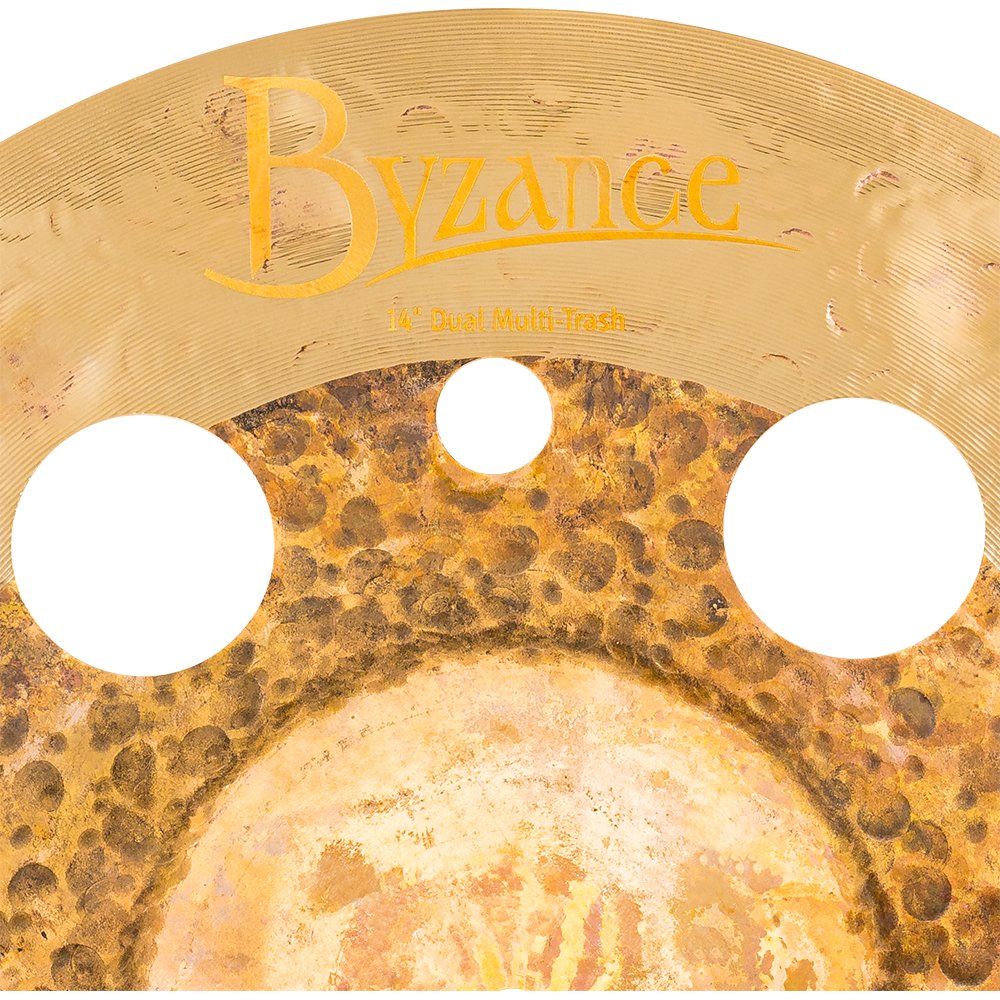 Meinl 14" Byzance Dual Multi-Trash Cymbal - Image 5