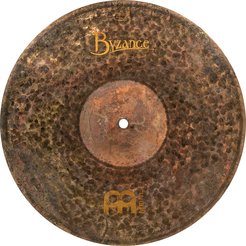 Meinl 14" Byzance Extra Dry Medium Hi-Hat Cymbals - Image 4