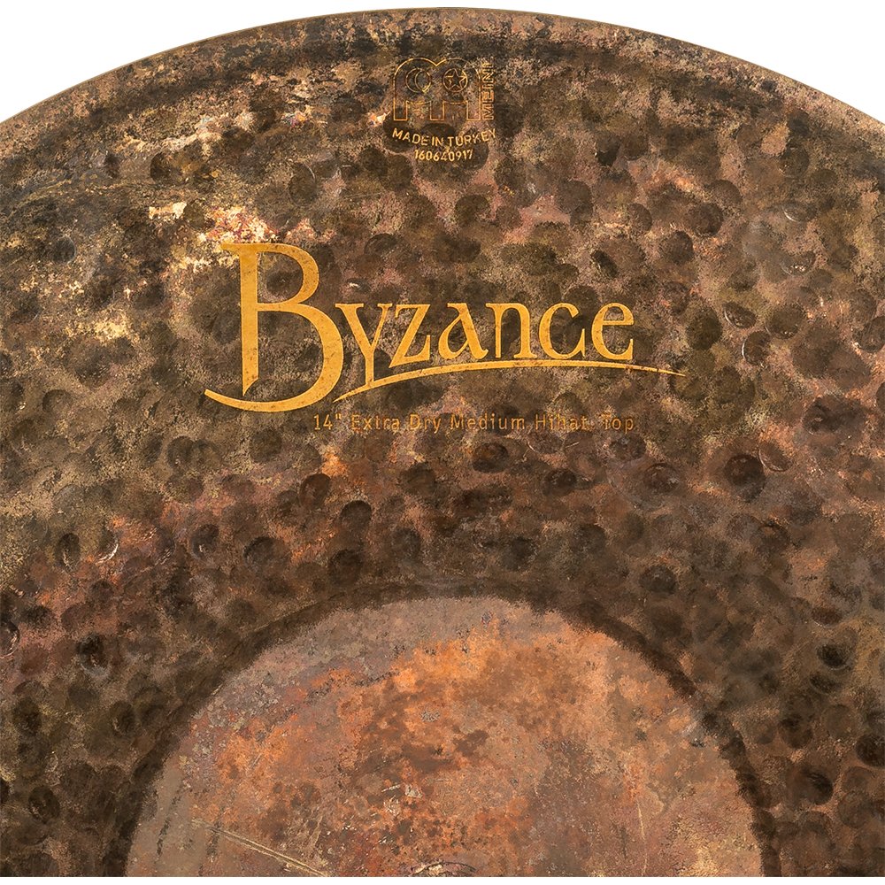 Meinl 14" Byzance Extra Dry Medium Hi-Hat Cymbals - Image 6