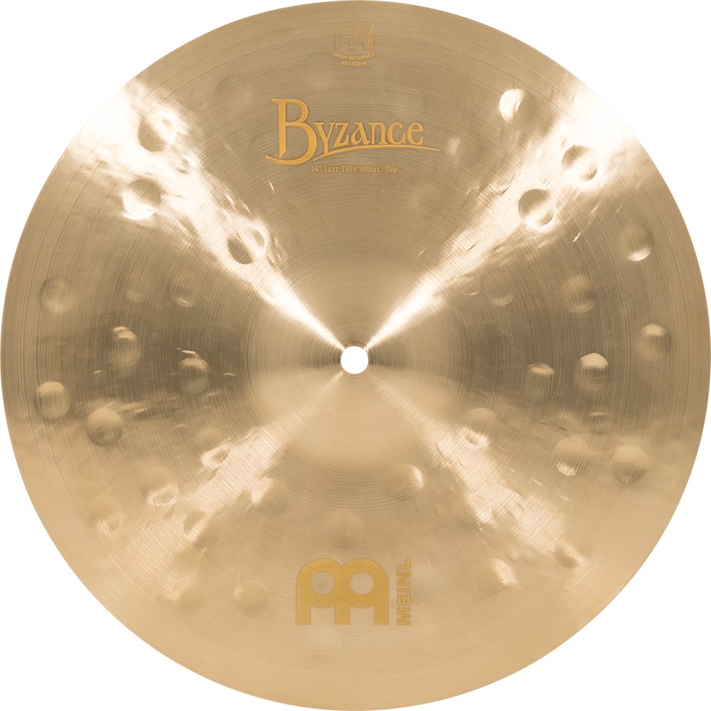 Meinl 14" Byzance Jazz Thin Hi-Hat Cymbals - Image 4