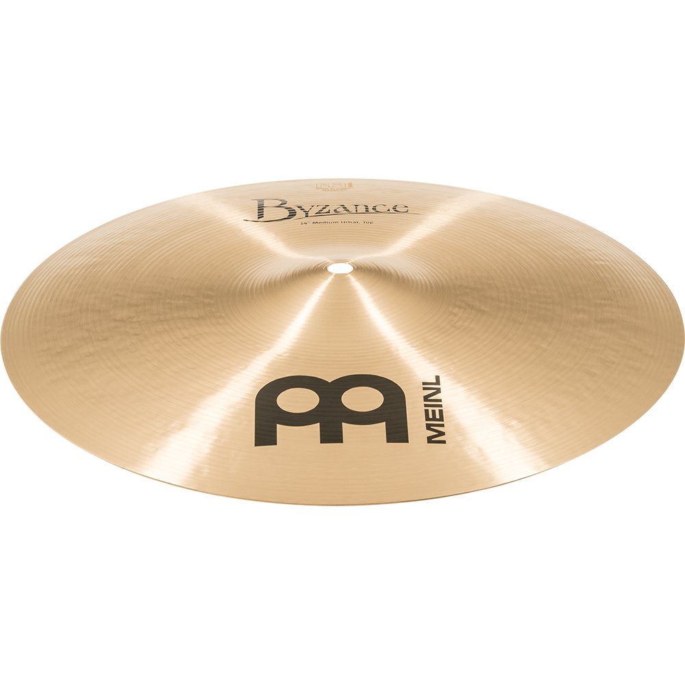 Meinl 14 " Byzance Traditional Medium Hi-Hat Cymbals - Image 1