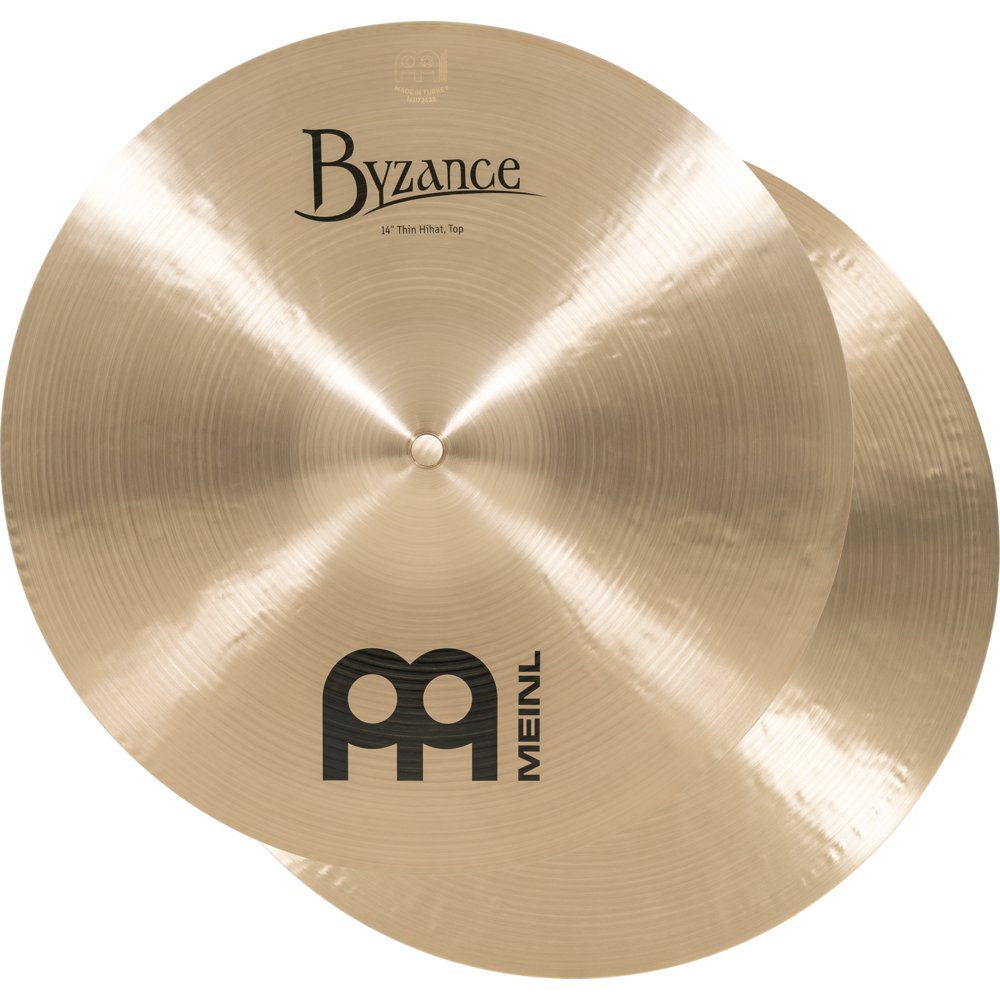 Meinl 14" Byzance Traditional Thin Hi-Hat Cymbals - Image 10