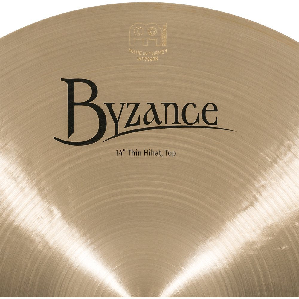 Meinl 14" Byzance Traditional Thin Hi-Hat Cymbals - Image 6