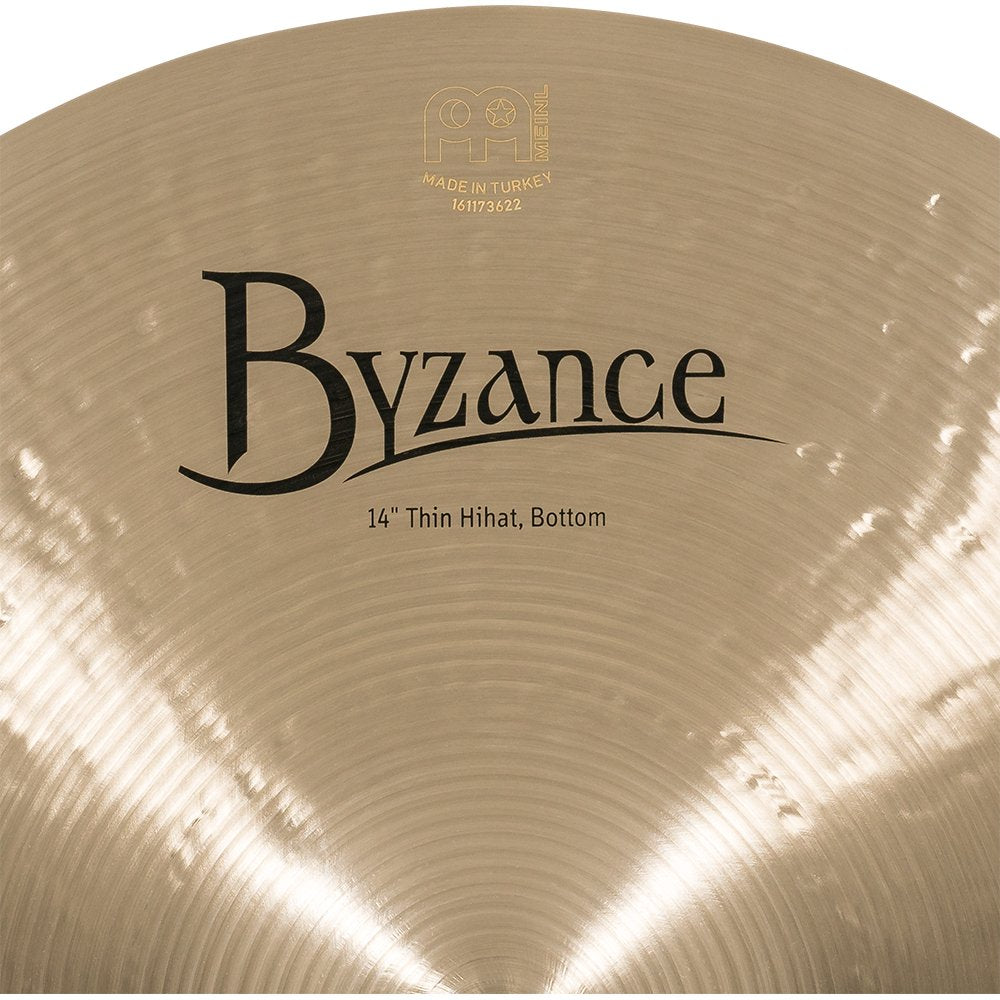 Meinl 14" Byzance Traditional Thin Hi-Hat Cymbals - Image 9