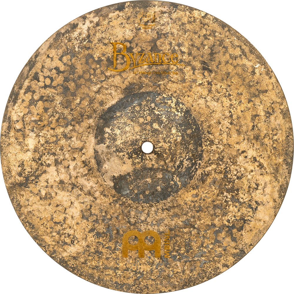 Meinl 14" Byzance Vintage Pure Hi-Hat Cymbals - Image 4