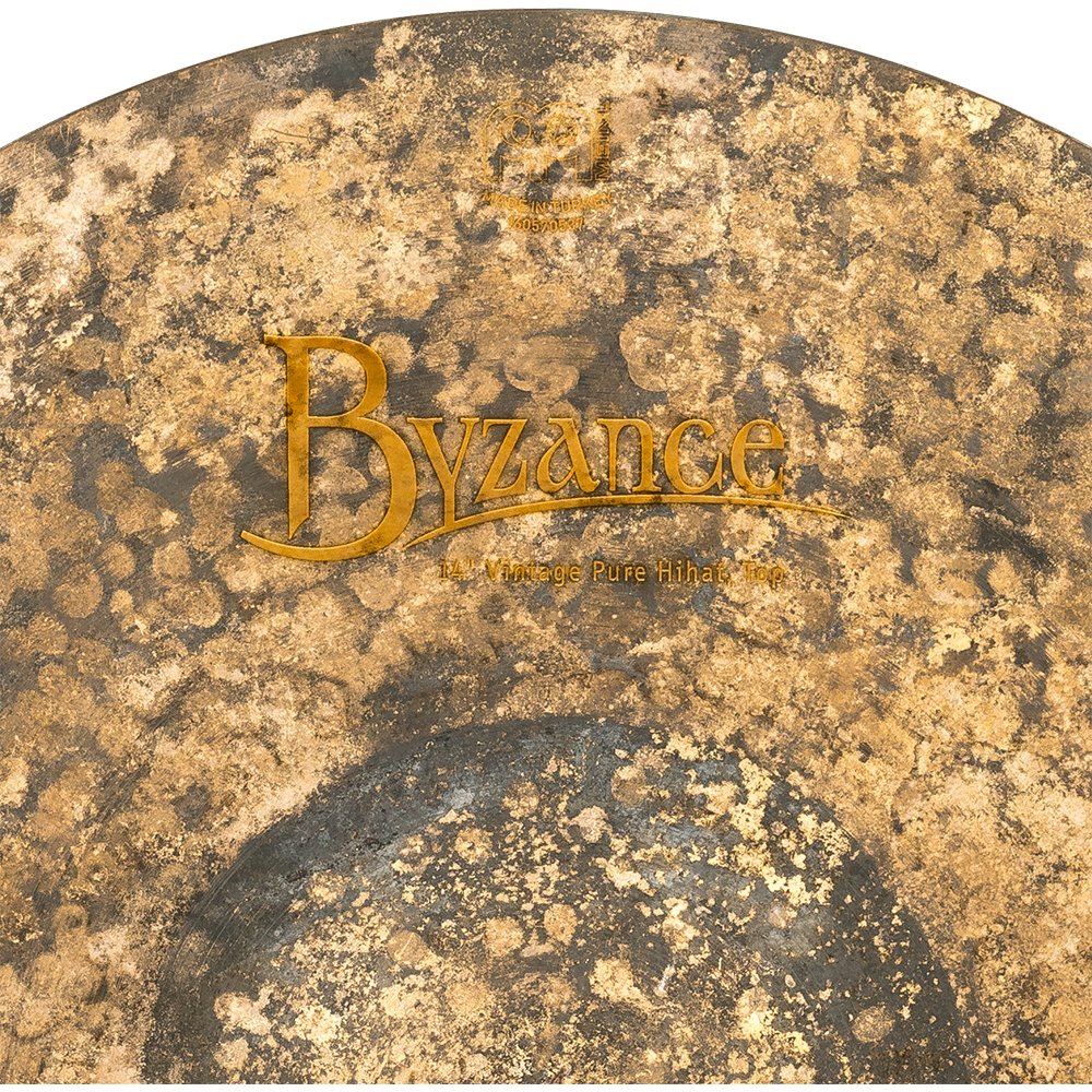 Meinl 14" Byzance Vintage Pure Hi-Hat Cymbals - Image 6