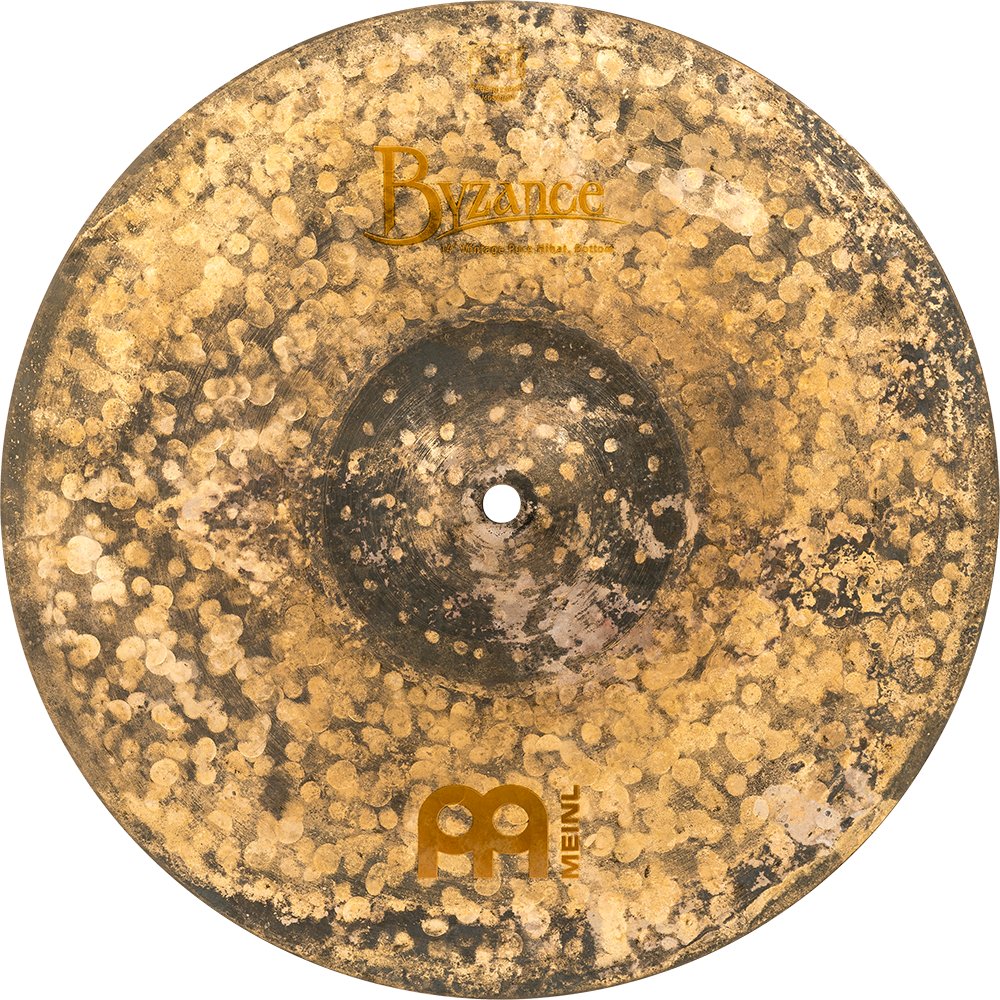 Meinl 14" Byzance Vintage Pure Hi-Hat Cymbals - Image 7