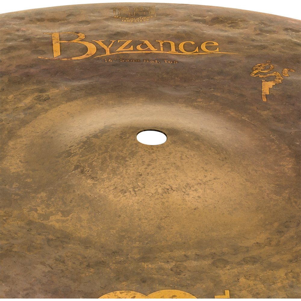 Meinl 14" Byzance Vintage Sand Hi-Hat Cymbals - Image 3