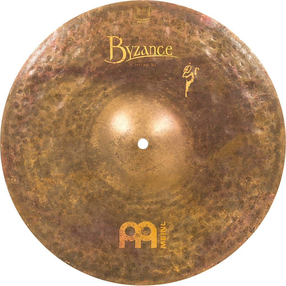 Meinl 14" Byzance Vintage Sand Hi-Hat Cymbals - Image 4