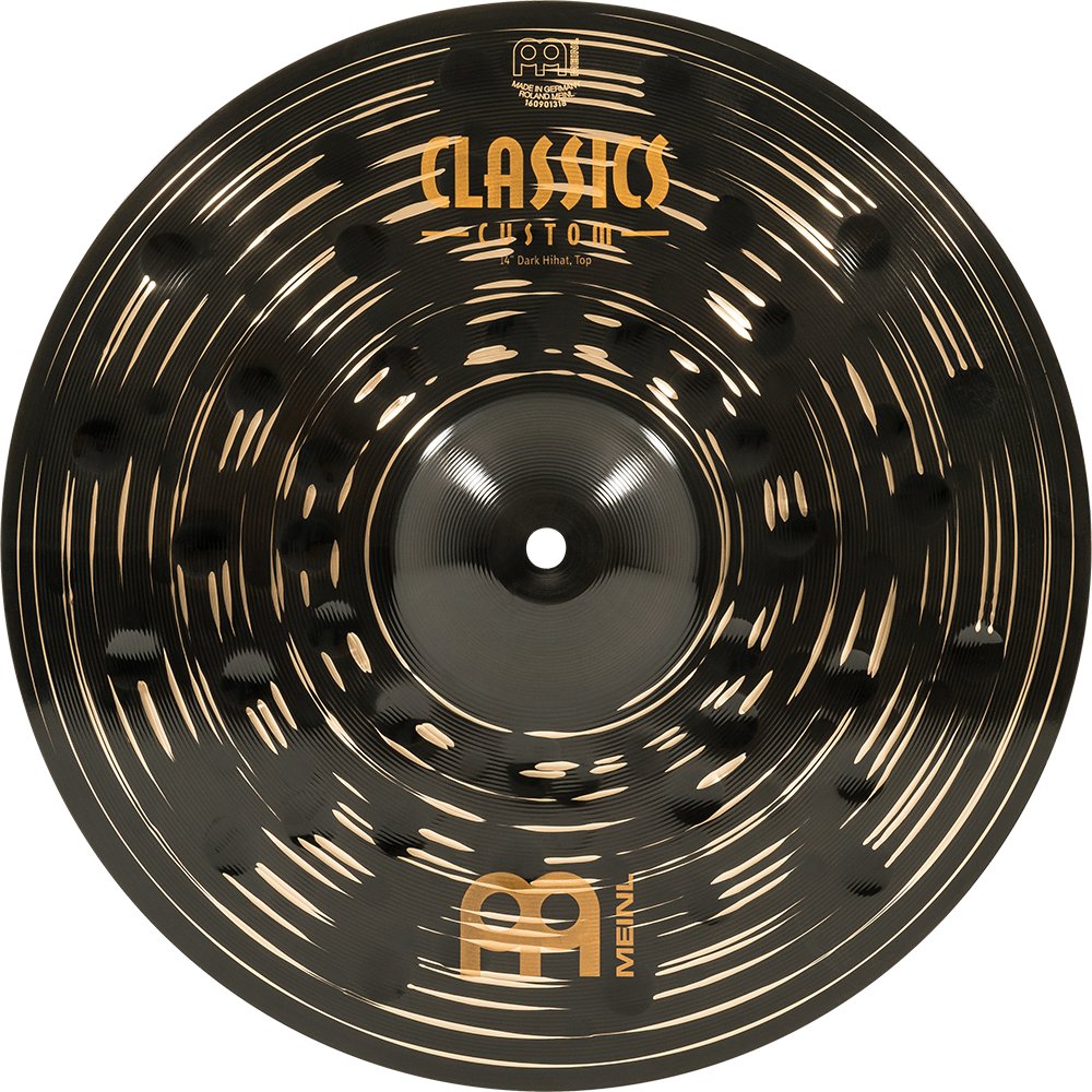Meinl 14" Classics Custom Dark Hi-Hat Cymbals - Image 4