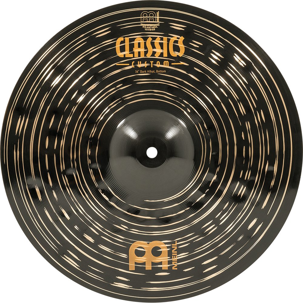 Meinl 14" Classics Custom Dark Hi-Hat Cymbals - Image 7
