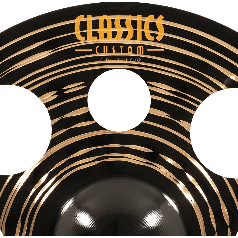 Meinl 14" Classics Custom Dark Trash Crash Cymbal - Image 5