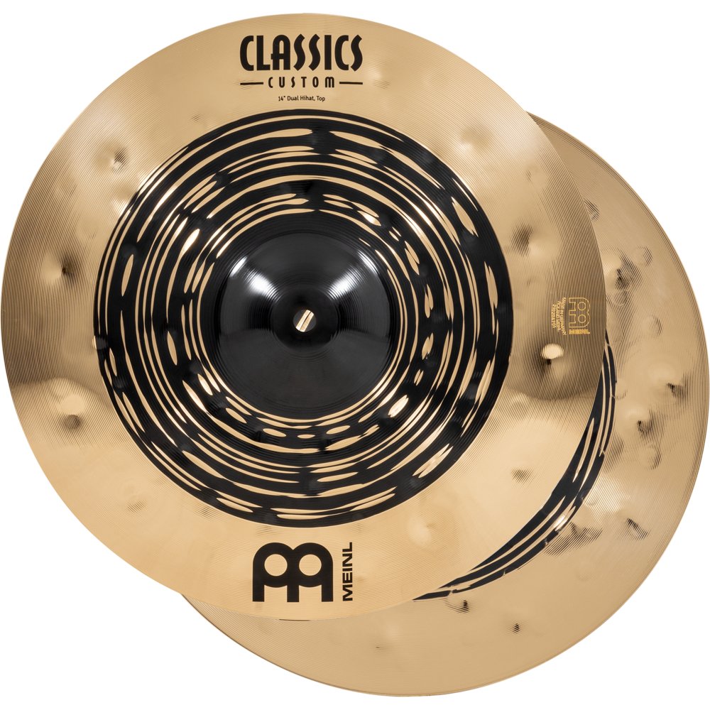 Meinl 14" Classics Custom Dual Hi-Hat Cymbals - Image 10