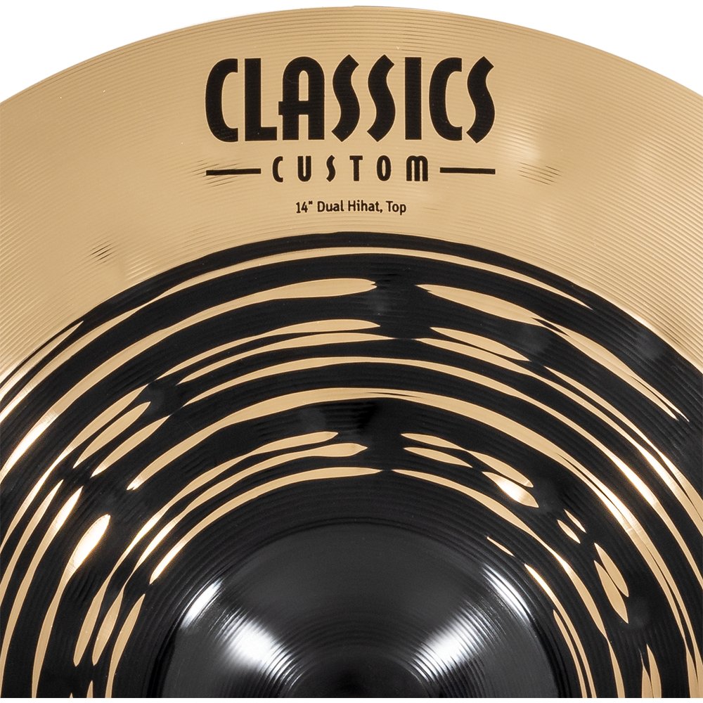 Meinl 14" Classics Custom Dual Hi-Hat Cymbals - Image 6